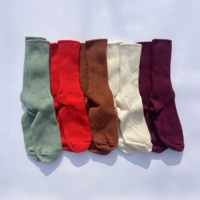 CREW SOCKS — PANSY