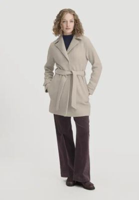 Walk coat regular made of pure organic merino wool