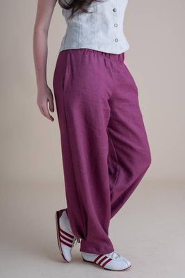 Crescent Moon Pants (Updated) in Orchid