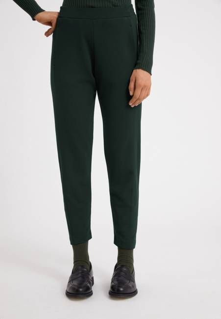 MAGDAALENA JERSEY PANT | vintage green