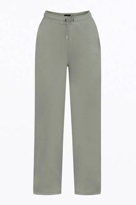 The Organic Straight-Leg Sweatpants - Green