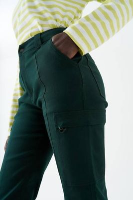 Agallea Slim Leg Cargo Trousers