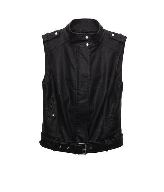 LESLIE Sleeveless Vegan Vest