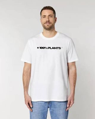 100% Plants T-Shirt - White