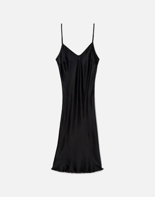Liv Slip Dress - Black