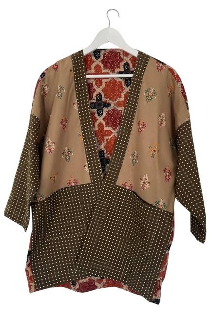 NEW! Reversible Patchwork Cotton Overlay No.12