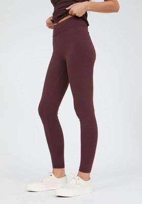 FARIBAA LEGGINGS | aubergine