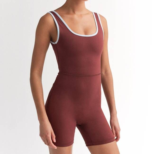 Organic Stretch Contrast Unitard