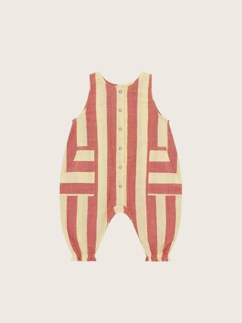 Tomato Stripes Jumpsuit