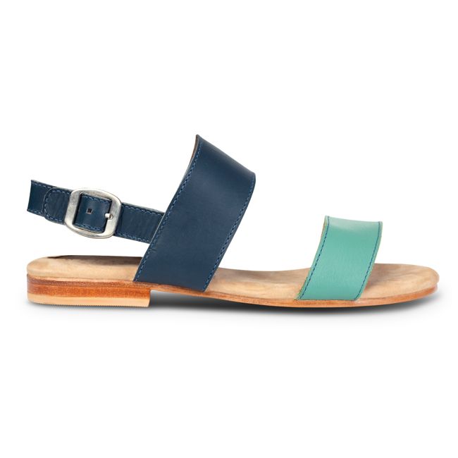 The Cordoba in Denim Blue and Teal ~ Standard/Narrow