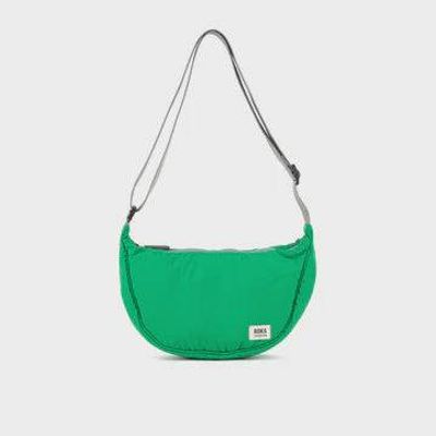 Roka Farringdon Green Half Moon Bag