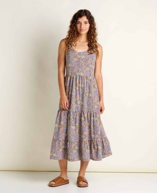 Sunkissed Sunsana Midi Dress