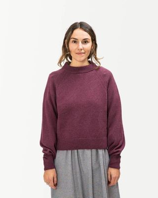 Raglan Sweater berry