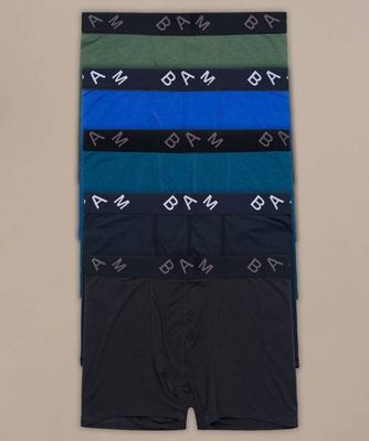 Regular Fitted Air Bamboo Boxers - 5 Pack