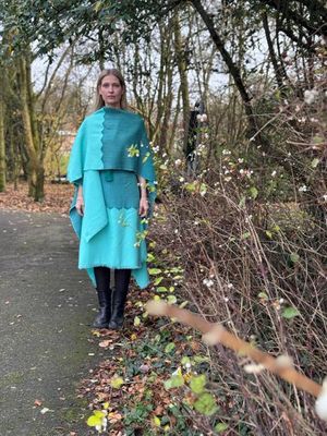 NEW! Valley Wind Wool Wrap Skirt Aranya