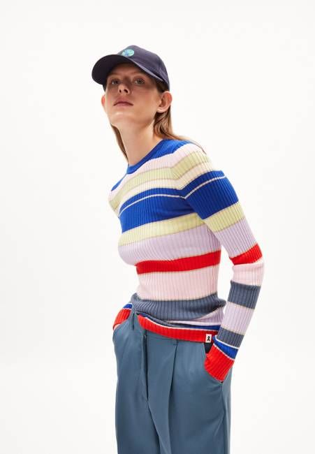 ALAANIA COLLEGE STRIPE| dynamo blue-red alert