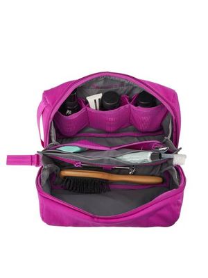 Washbag - Crinkle Fuchsia