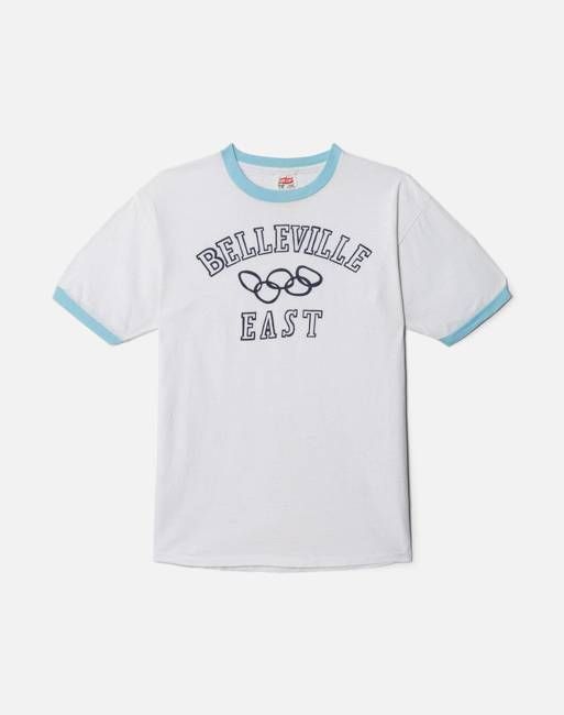 60s Hanesport Ringer Tee