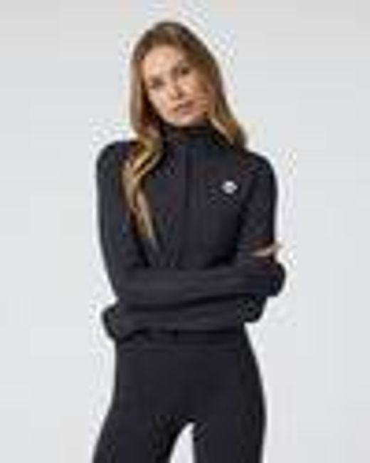 Chilled Out Track Full Zip | Washed Black Top | Vuori