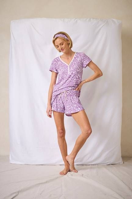 Henley Tee Short Set