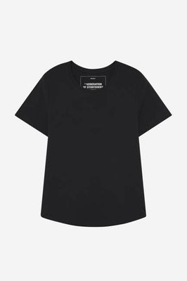 T-SHIRT REGENERATION LAKE BLACK