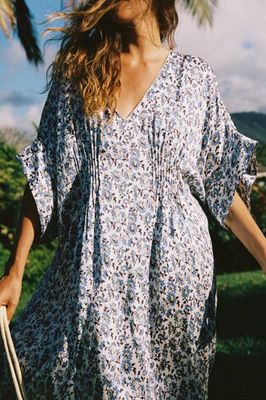 The Aika Dress | Sunflower Azure