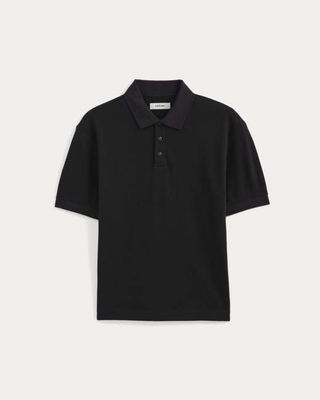 Classic Piqué Polo | Black