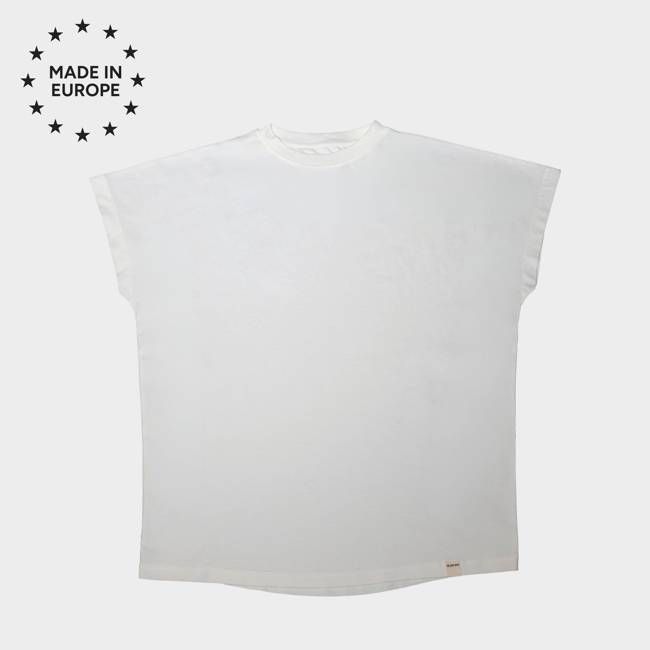 Sleeveless Quality Basic T-Shirt Damen Weiß