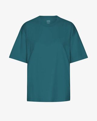 Oversized Organic T-Shirt - Ocean Green