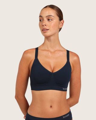 Wireless Full Bust T-Shirt Bra - Midnight