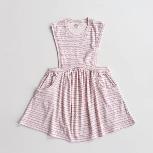 Dunes Dress, Ric Rac Print, Pansy, Size 6
