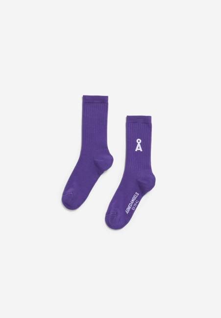 SAAMUS BOLD SOCKS | pungent purple