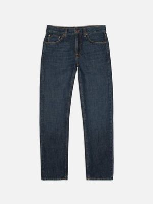 Gritty Jackson Aged Indigo straight jeans | Nudie Jeans