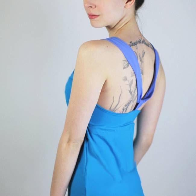 Recycling Tankini Nowe petrol / sailorblue - kaufen