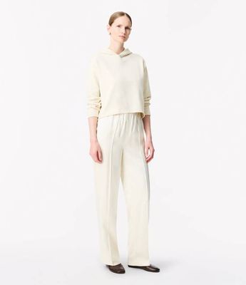 Cropped Hoodie | Parchment
