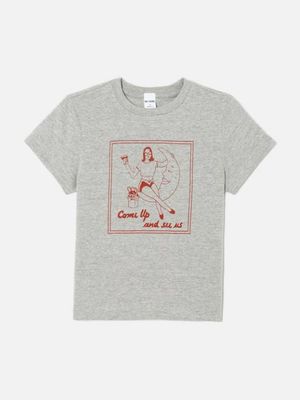 Classic "Come Up" Tee - Heather Grey