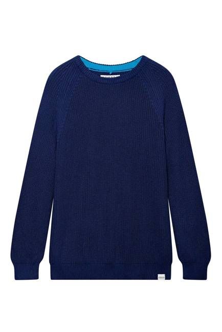 SERGIO - Mens Organic Cotton Jumper Navy