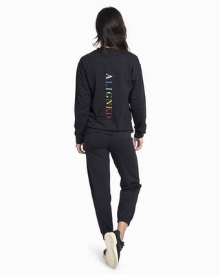 Aligned Unisex Graphic Sweatshirt