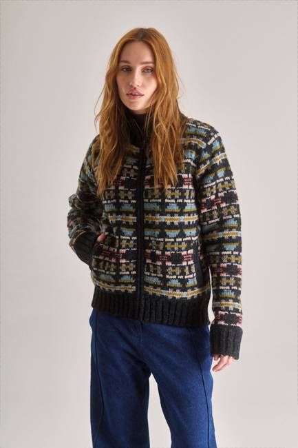 POOJA Fleece Lined Wool Jacket