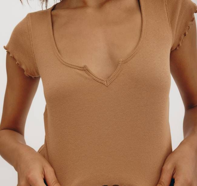 Core Extend Rib Dip Baby Tee