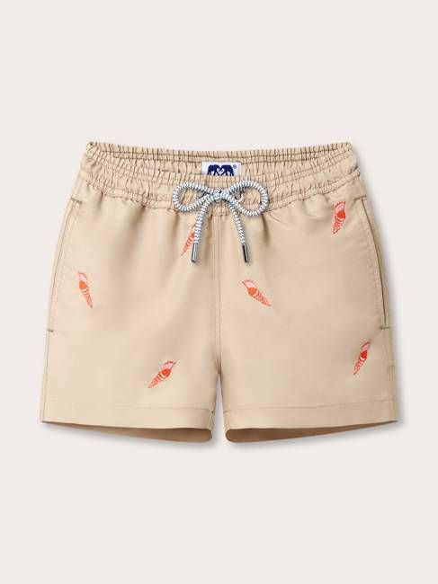 Boys Shellebration Embroidered Staniel Swim Shorts