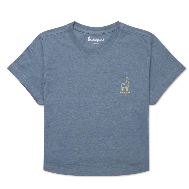 Tiny Llama Crop T-Shirt - Women's