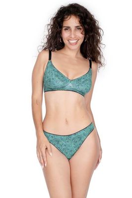 MAYA thong lingerie set