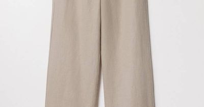 Women's Linen Trousers in Sand | 100% Linen | Asket