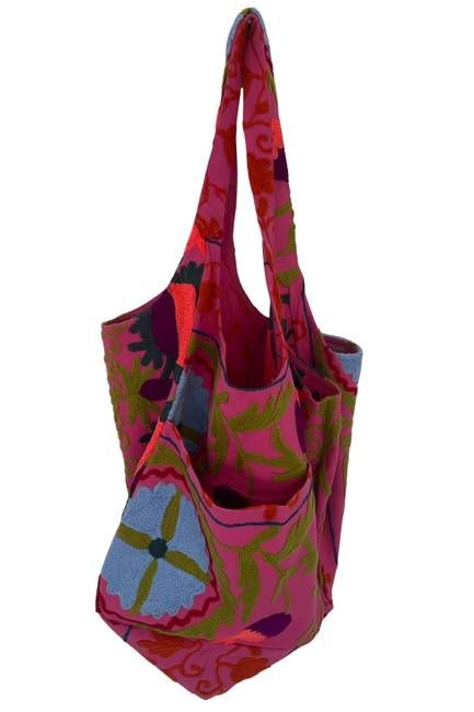 NEW! Zero Waste Suzani Tote Bag No.6