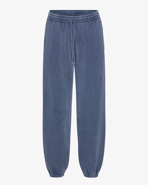 Organic Relaxed Sweatpants - Neptune Blue