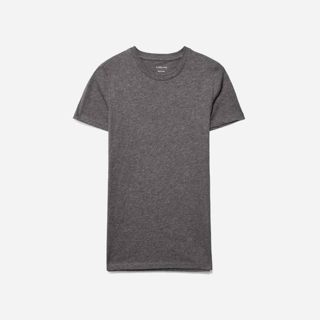 The Organic Cotton Crew Tee | Charcoal