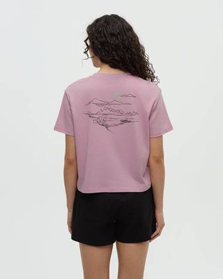 Wild Rose Lake Crop T-Shirt