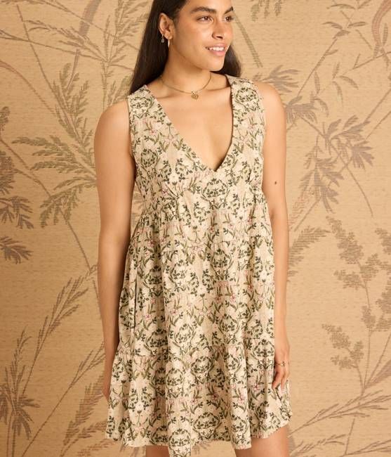 Evelyn Dress - Victorian Floral