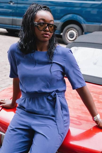 Jumpsuit STAINE HALFSLEEVE